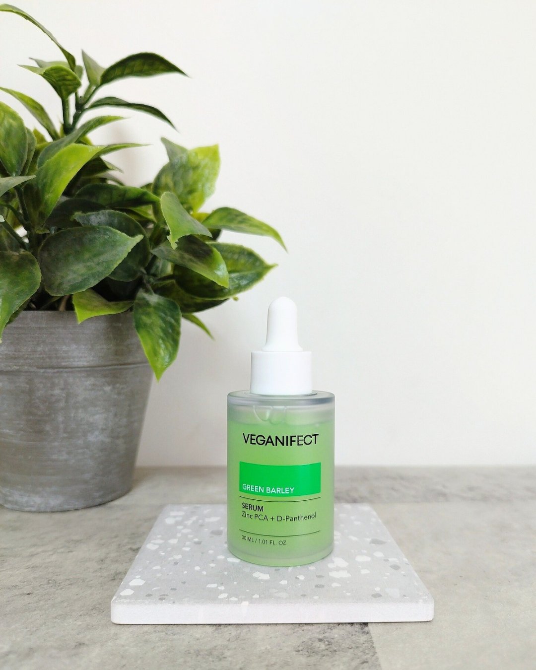 青麦ジンクセラム/Veganifect/美容液を使ったクチコミ（1枚目）