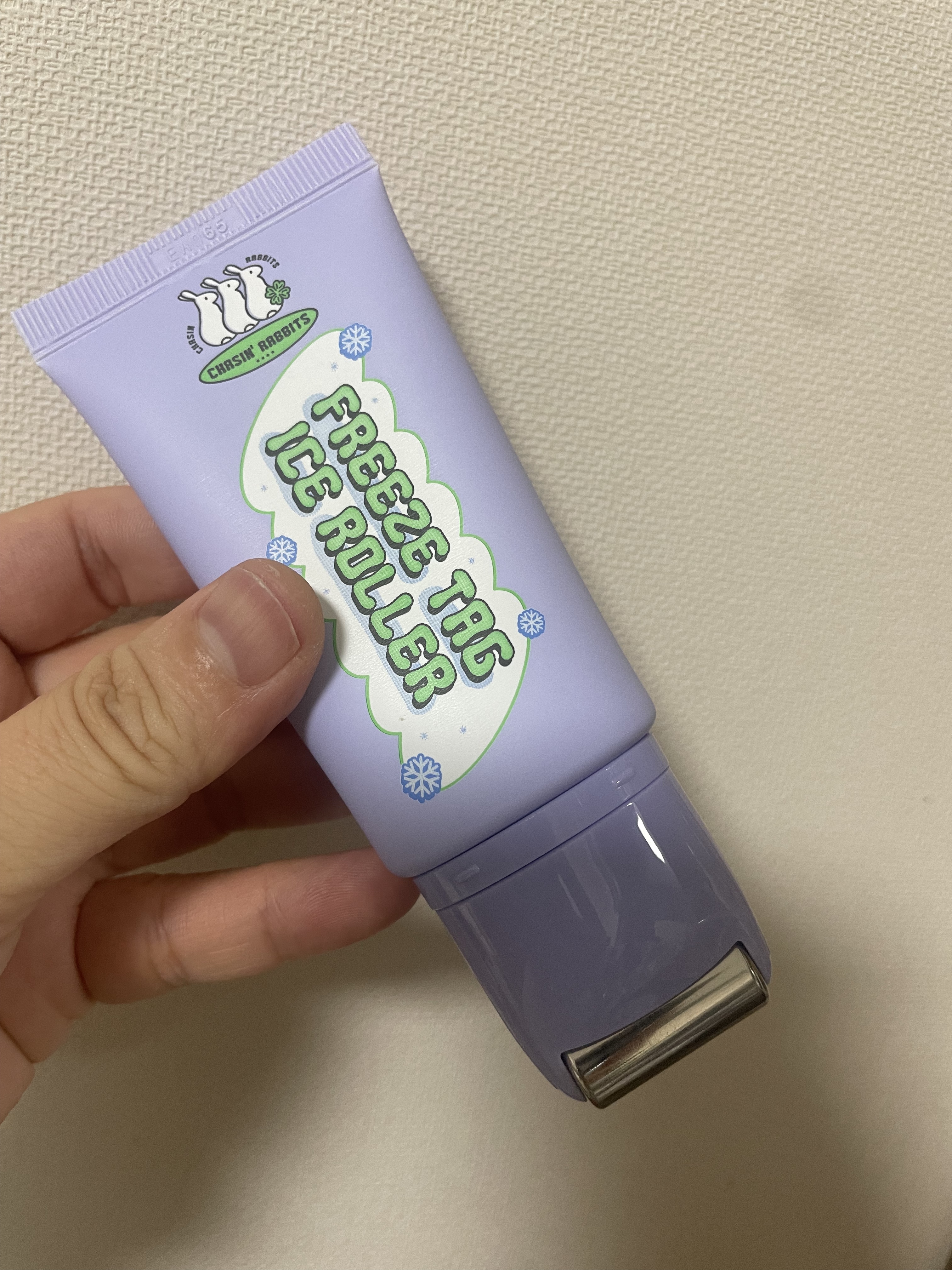 フリーズタグアイスローラー/CHASIN'RABBITS/美容液を使ったクチコミ（1枚目）