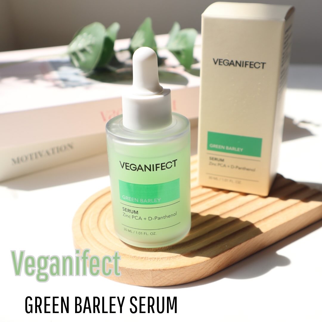 青麦ジンクセラム/Veganifect/美容液を使ったクチコミ（1枚目）