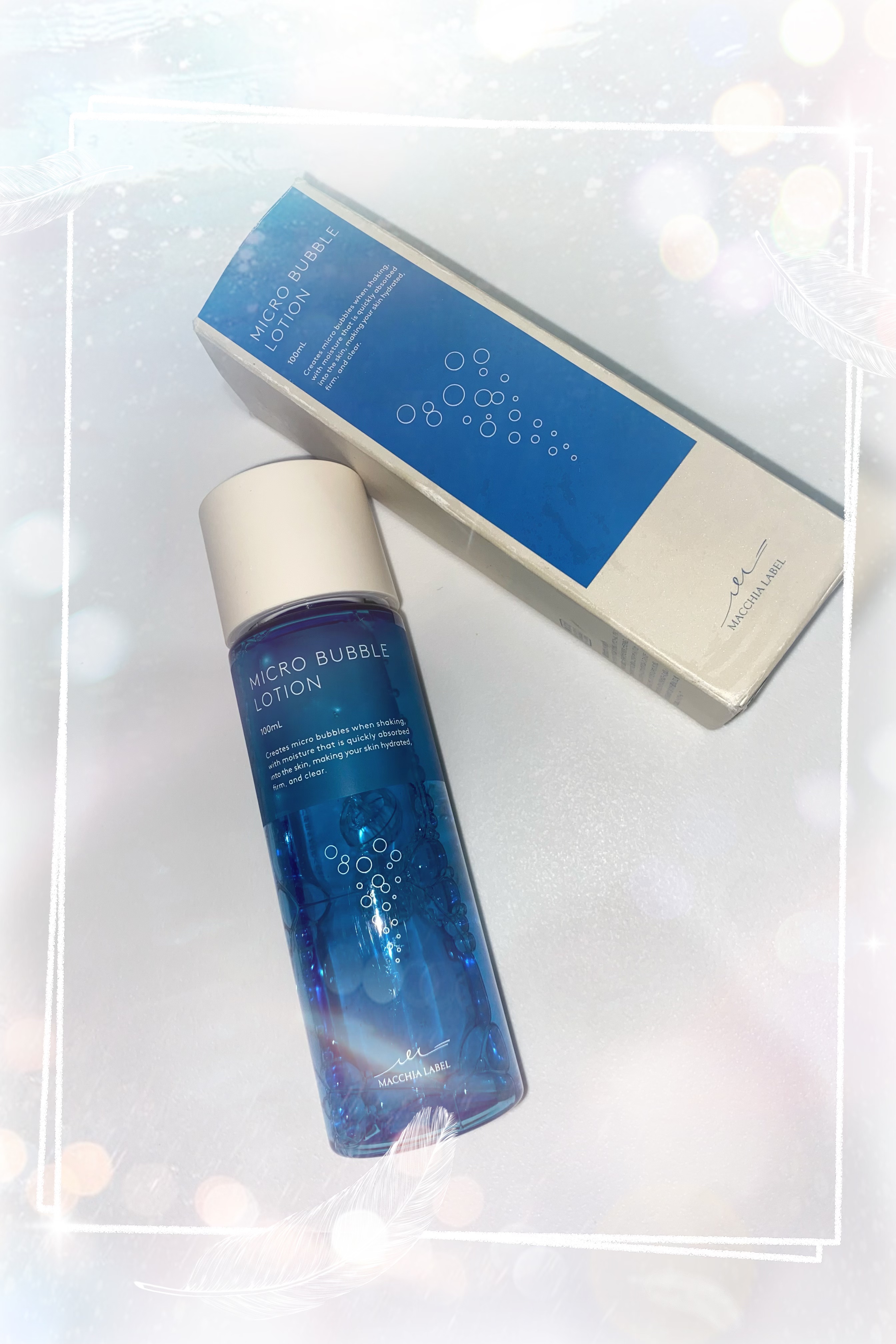 薬用マイクロバブルローション/Macchia Label/化粧水を使ったクチコミ（1枚目）