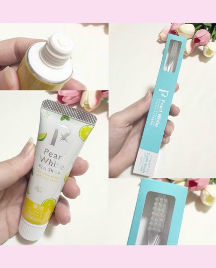 薬用パールホワイトプロシャイン ベルガモット&ミント/美健コーポレーション/歯磨き粉を使ったクチコミ(2枚目)