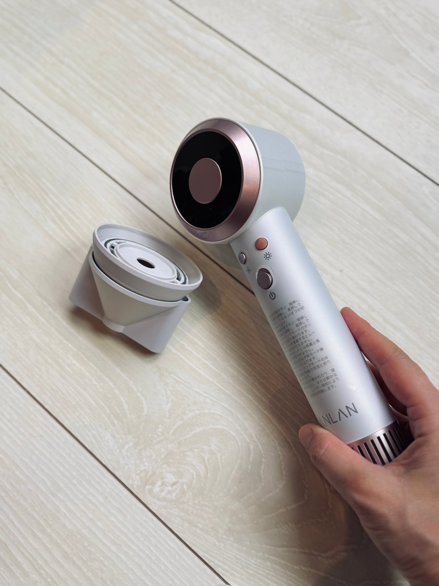 ダブルケアドライヤーMATE/ANLAN/ドライヤーを使ったクチコミ(7枚目)