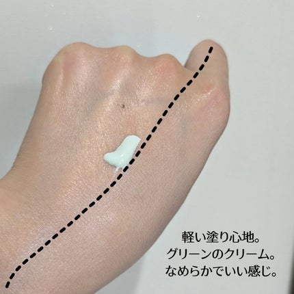 クリーンティーツリーリポソームトーンアップサンクリーム(グリーン)/ダルバ/日焼け止めクリームを使ったクチコミ(2枚目)