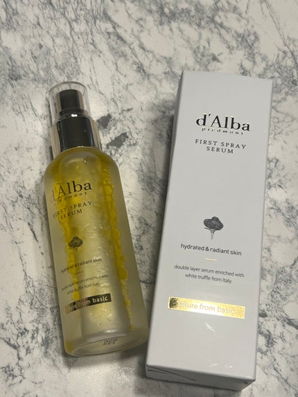 ダルバ ホワイトトリュフファーストスプレーセラム/ダルバ/ミスト状化粧水を使ったクチコミ(2枚目)