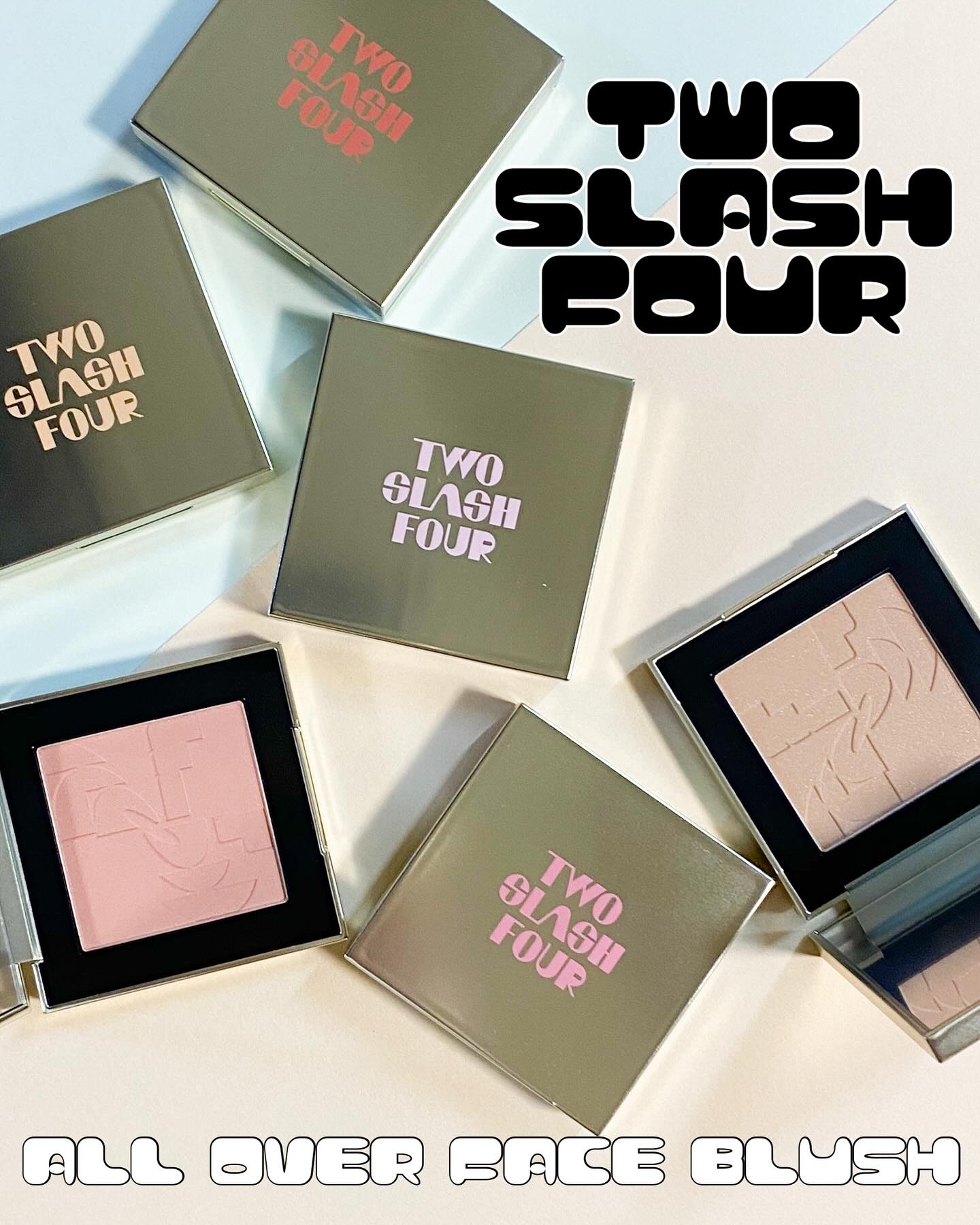 オールオーバーフェイスブラッシュ/TWO SLASH FOUR/パウダーチークを使ったクチコミ（1枚目）