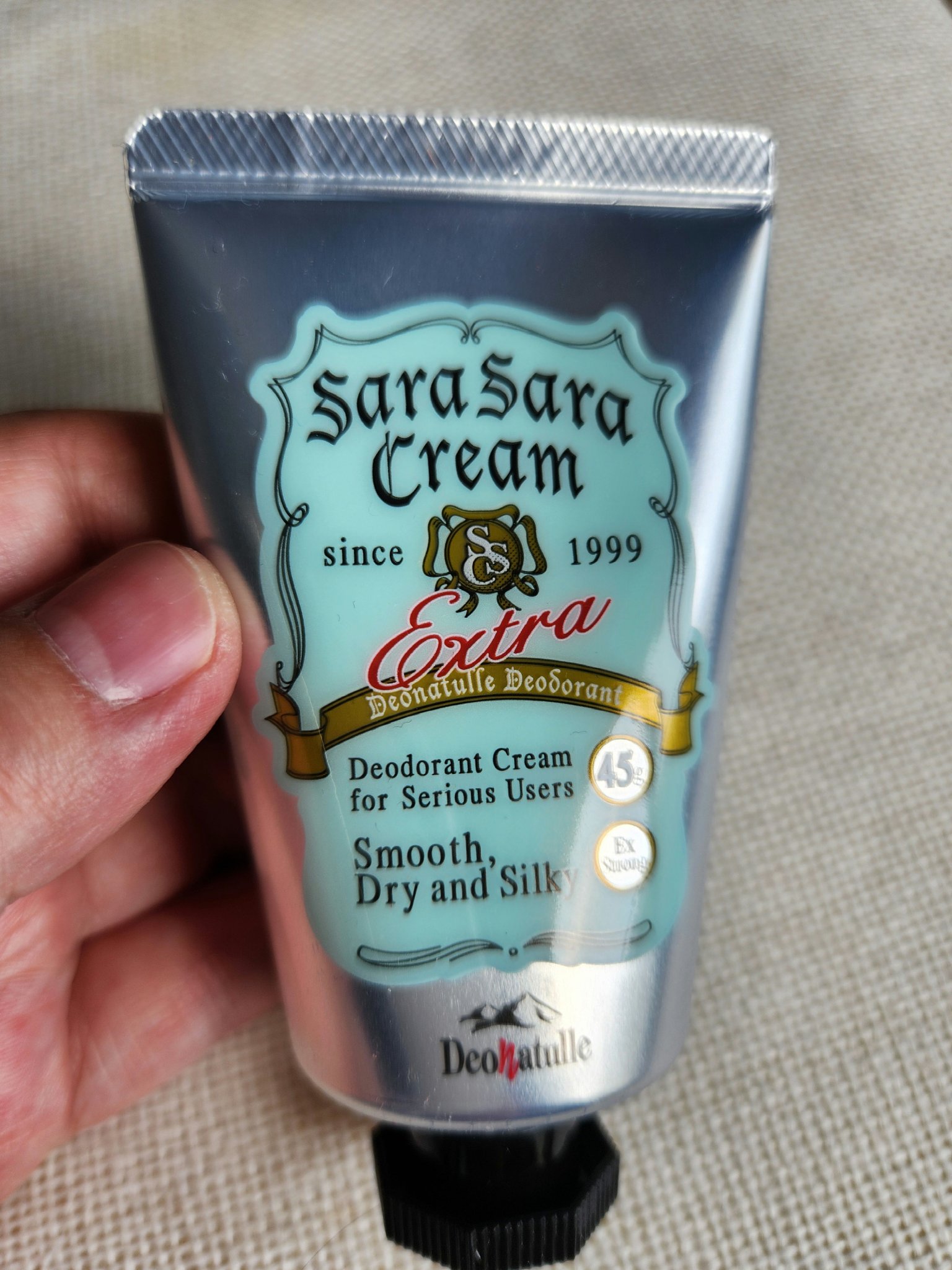 薬用さらさらクリーム/デオナチュレ/デオドラント・制汗剤を使ったクチコミ（3枚目）