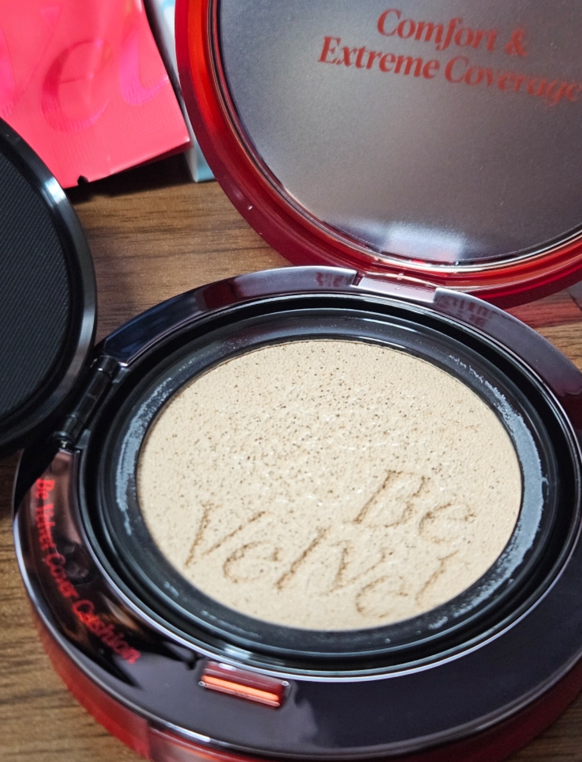 ビーベルベットカバークッション/espoir/クッションファンデーションを使ったクチコミ（1枚目）