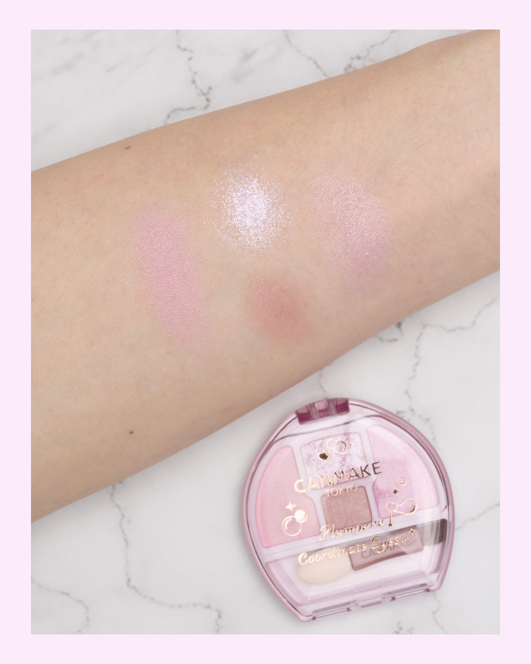 プランぷくコーデアイズ/キャンメイク/パウダーアイシャドウを使ったクチコミ（3枚目）