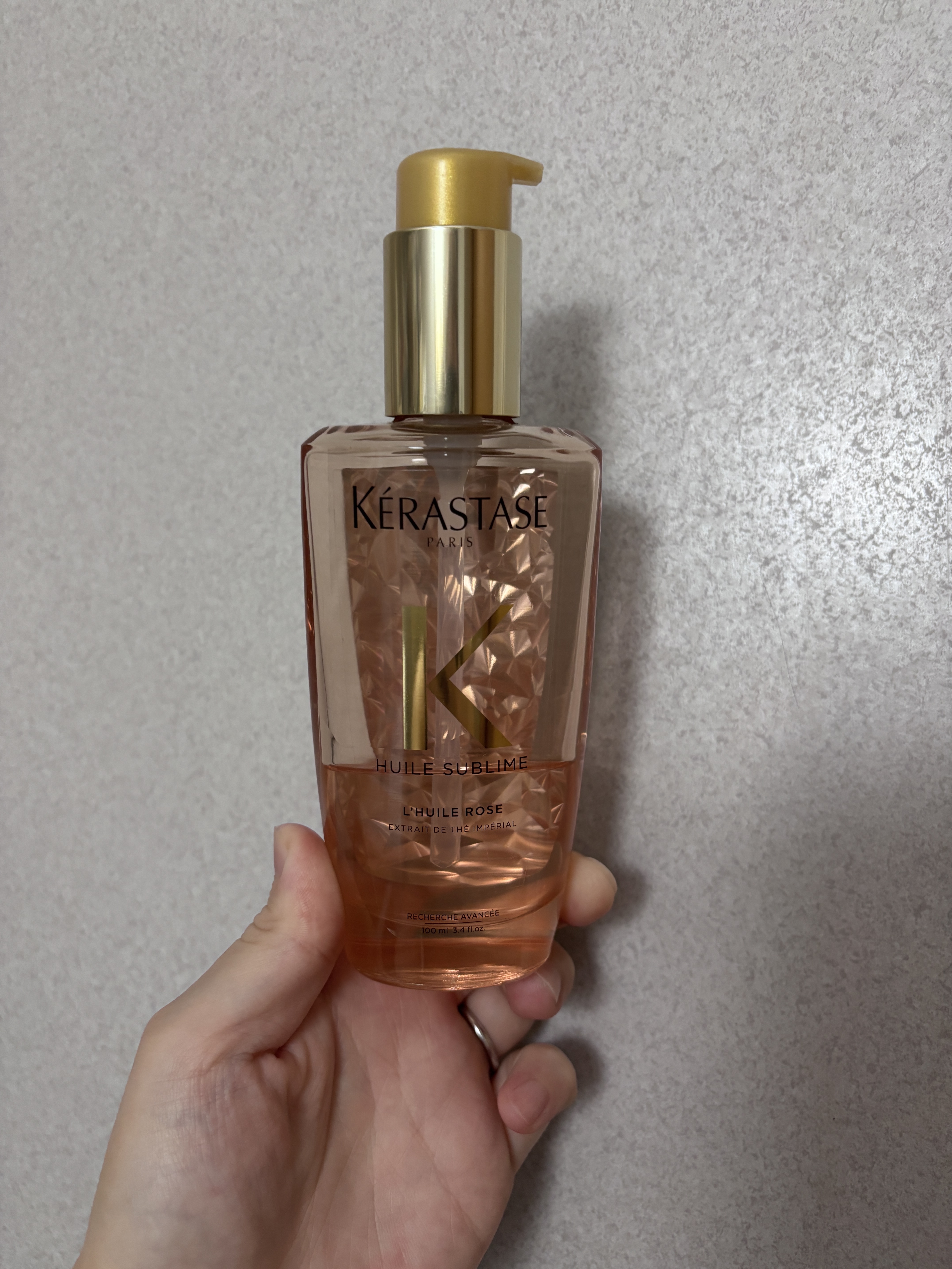 ケラスターゼ HU ユイルスブリム ティーインペリアル Nのクチコミ「【ケラスターゼ HU ユイルスブリム ティーインペリアル N 】

ヘアオイルはいろんなものを.....」（1枚目）