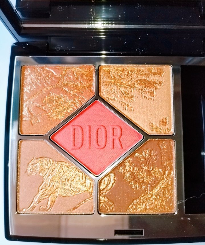 DIOR サマーコレクション アイシャドウパレット 654 コーラル