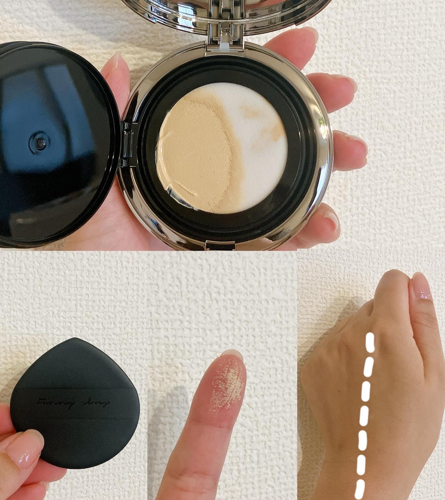 ロングウェア エア クッションファンデーション/FUNNY ELVES方里/クッションファンデーションを使ったクチコミ(3枚目)