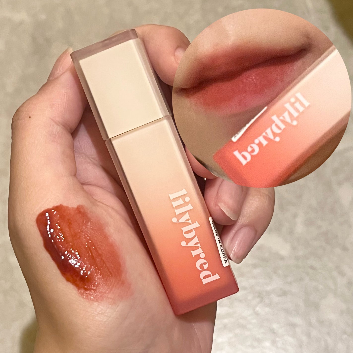 スウィート ライアー ミルキー ティント/lilybyred/口紅を使ったクチコミ(1枚目)