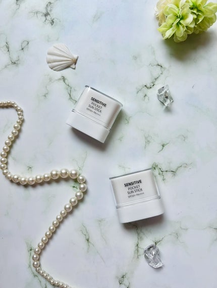 センシティブポケットサンスティック/SAM'U/日焼け止めスティックを使ったクチコミ(1枚目)