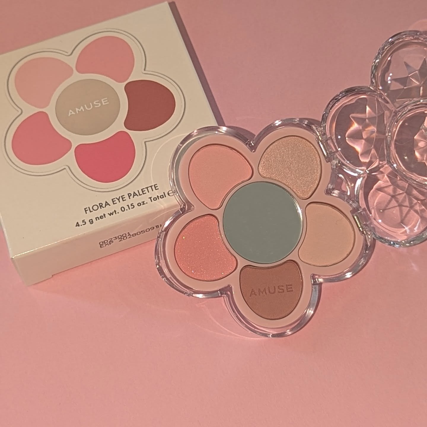 フローラアイパレット/AMUSE/アイシャドウを使ったクチコミ（3枚目）