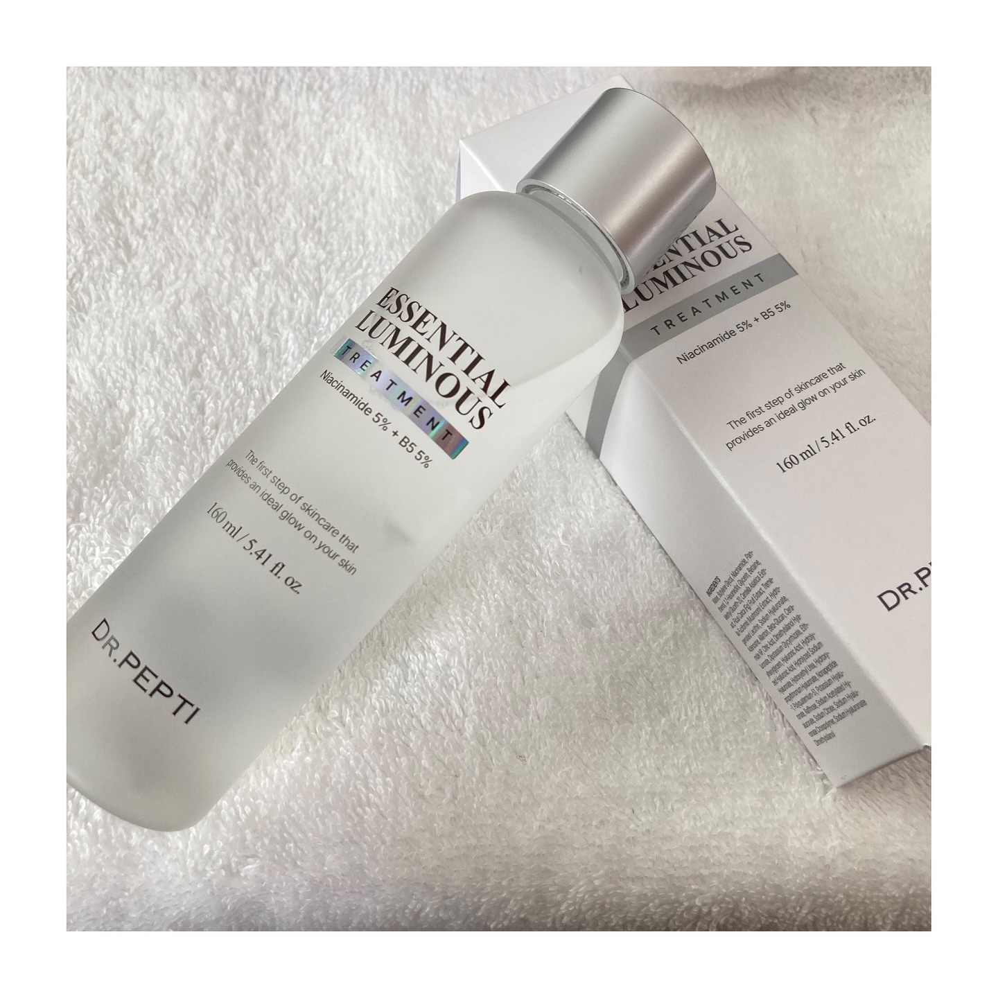エッセンシャルルミナストリートメント/DR.PEPTI/化粧水を使ったクチコミ（1枚目）