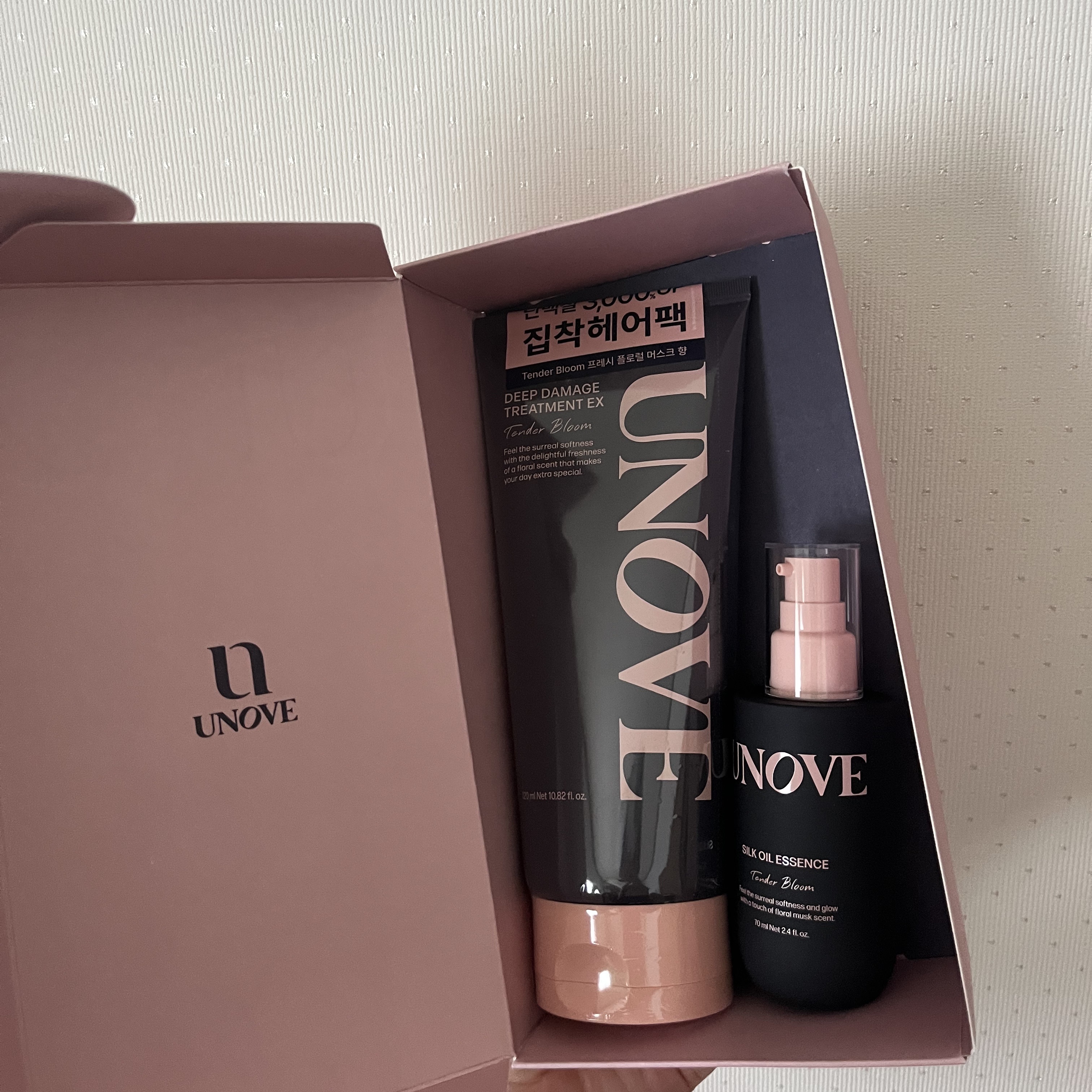 ディープダメージシャンプー&トリートメントセット トリートメント/UNOVE/シャンプー・コンディショナーを使ったクチコミ（1枚目）