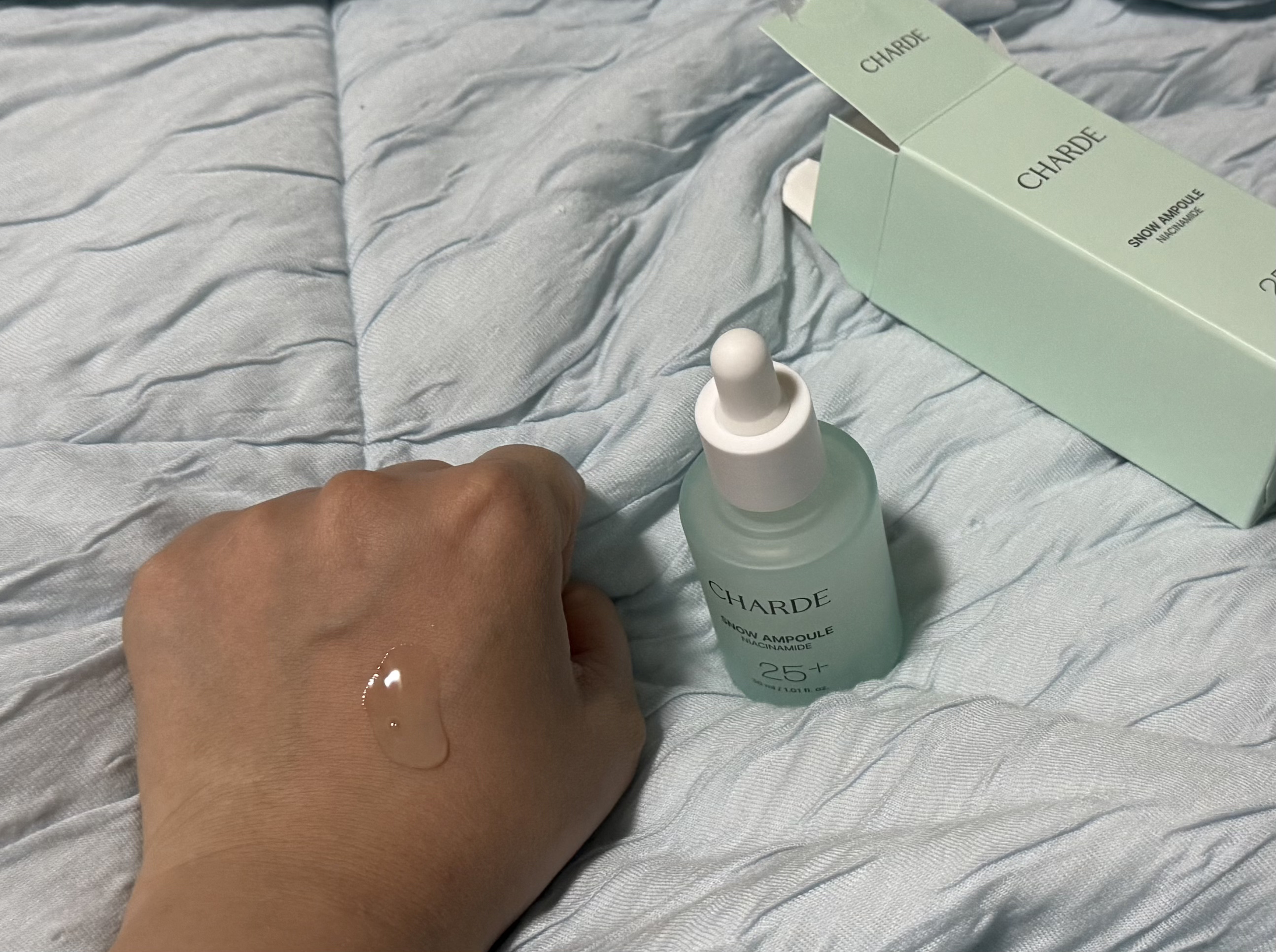 スノーアンプル/CHARDE/美容液を使ったクチコミ（3枚目）