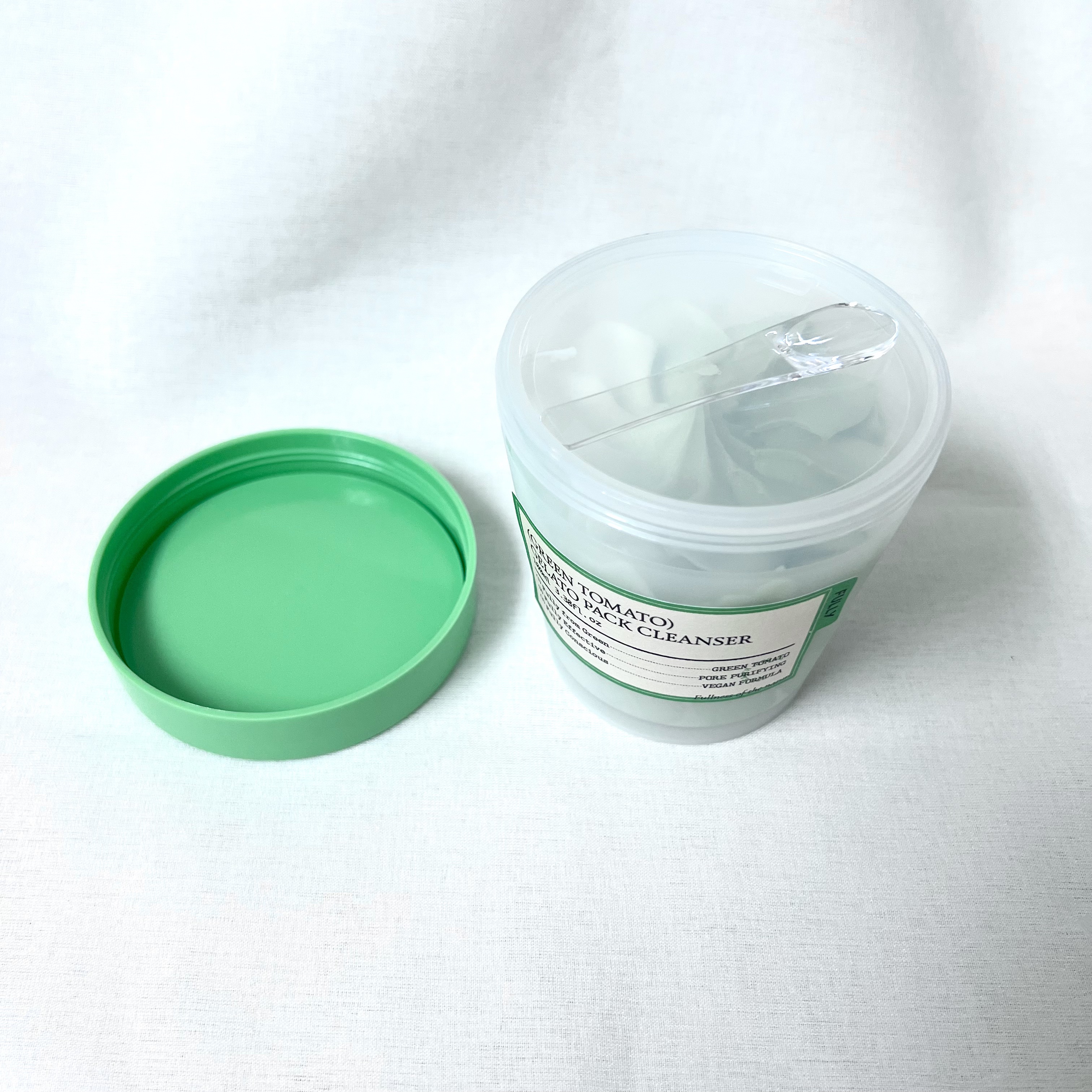 グリーントマトジェラートパッククレンザー/FULLY/洗顔フォームを使ったクチコミ（3枚目）