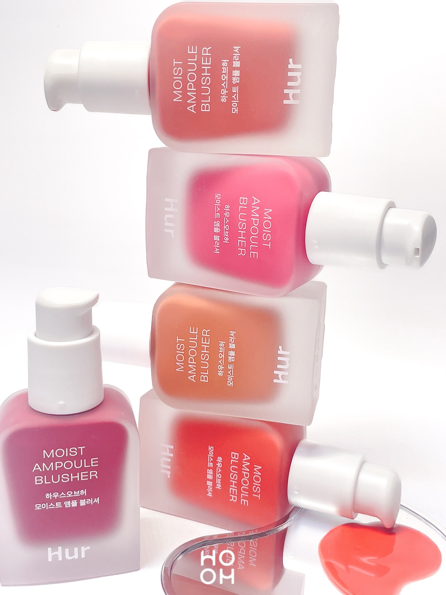 モイストアンプルブラッシャー/house of HUR/リキッドチークを使ったクチコミ（1枚目）