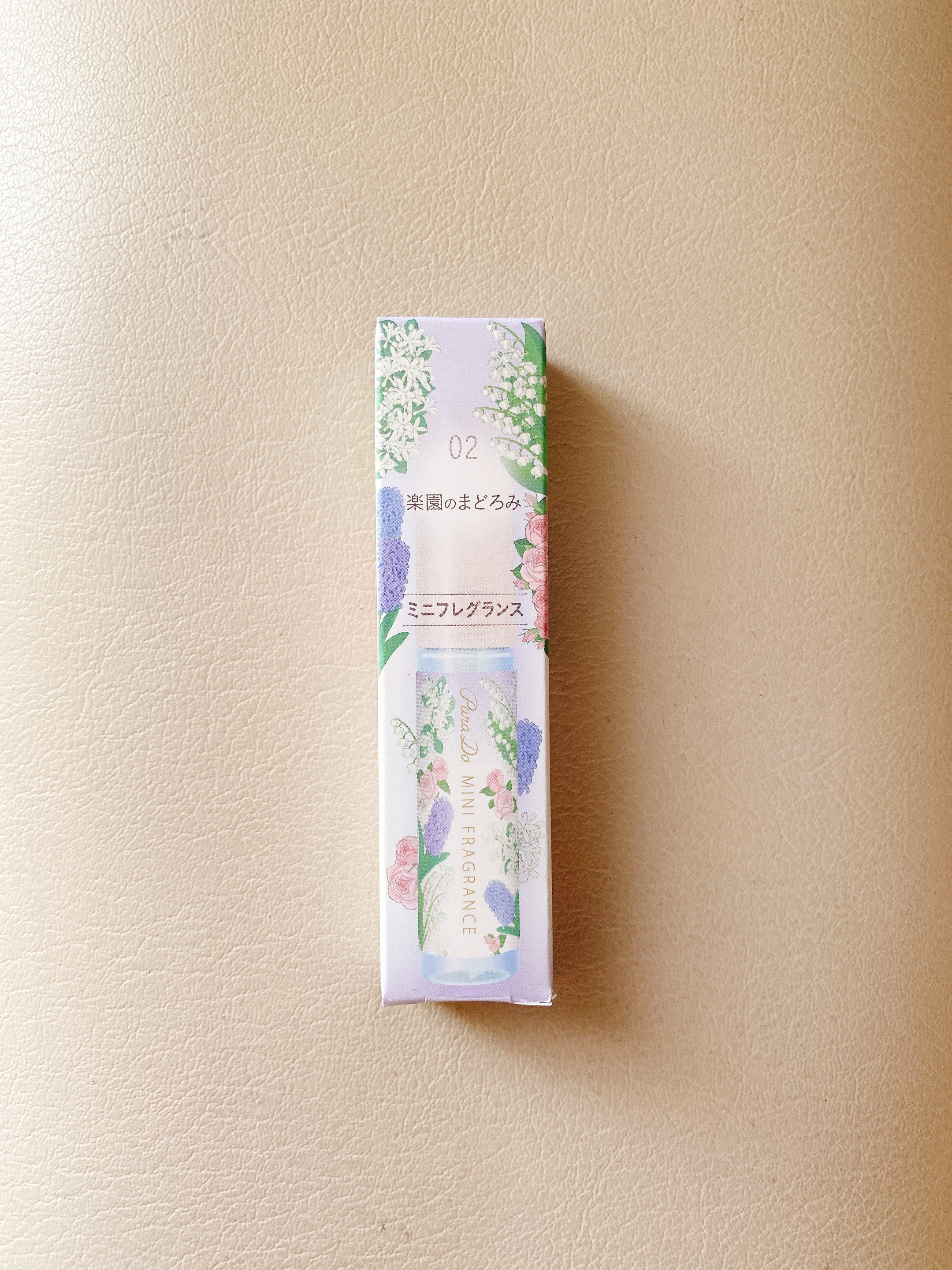 ミニフレグランス 02 楽園のまどろみ/パラドゥ/香水(レディース)を使ったクチコミ（1枚目）