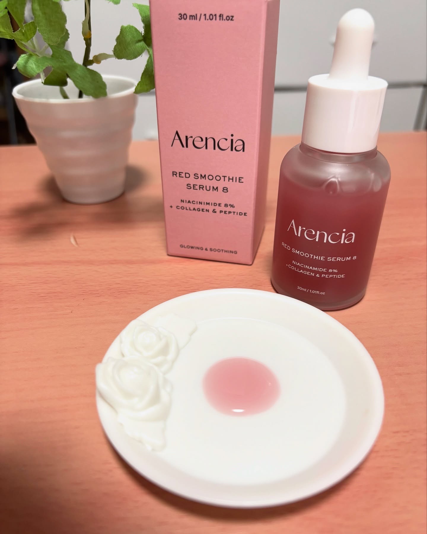 レッドモチセラム8/アレンシア/美容液を使ったクチコミ（2枚目）