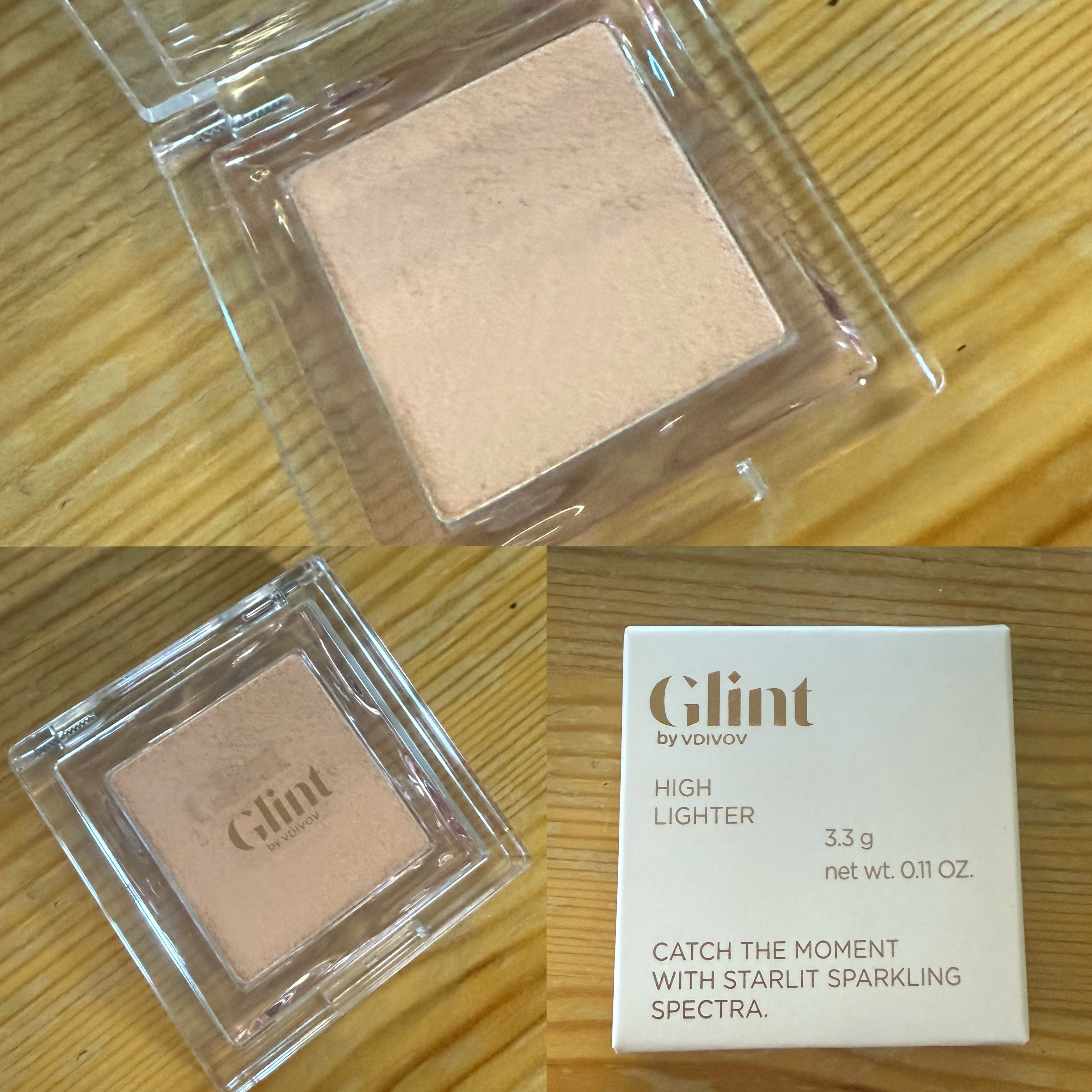 ハイライター Angel Peach/Glint/パウダーハイライトを使ったクチコミ（1枚目）