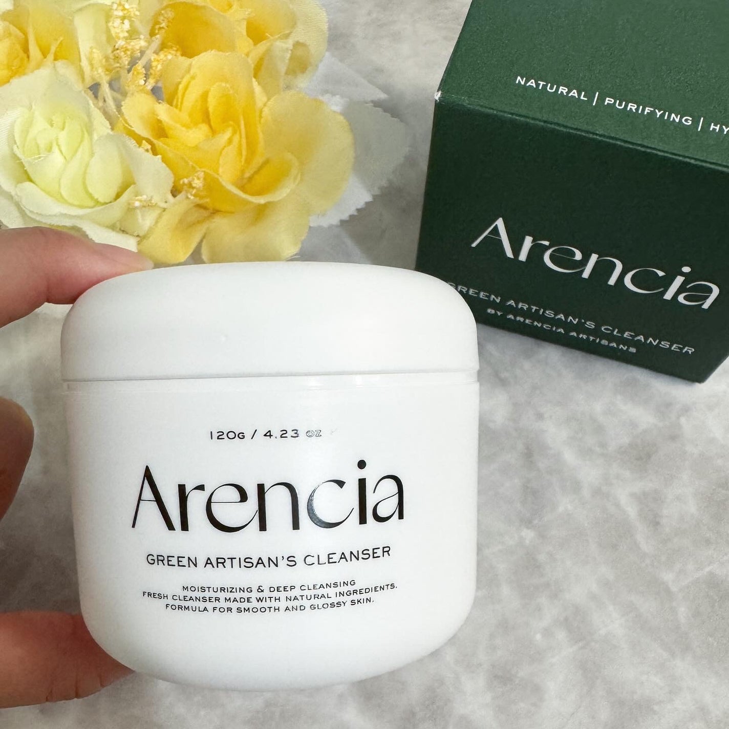 プレミアムもちソープ「グリーンアルティザン」/アレンシア/その他洗顔料を使ったクチコミ(6枚目)