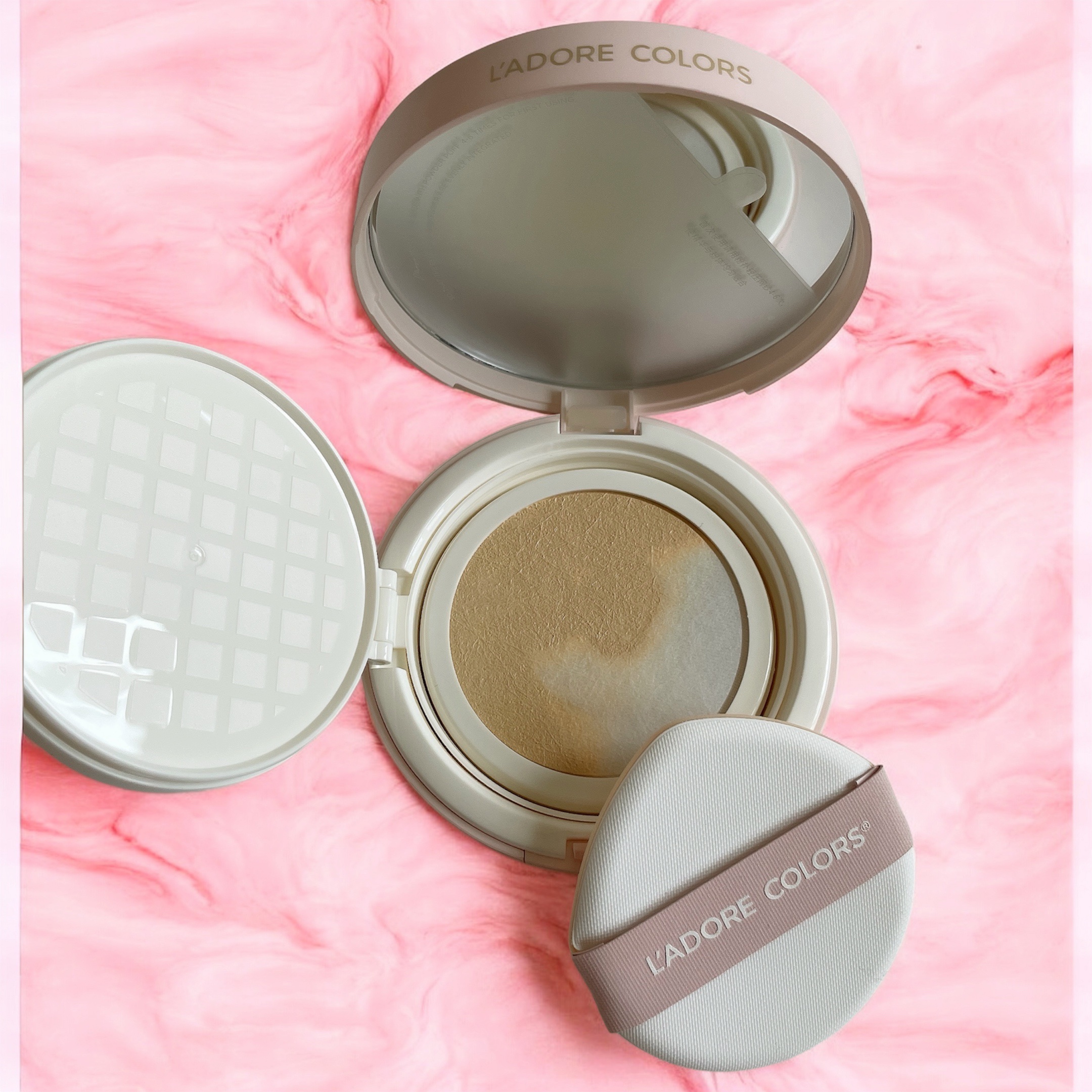 L'ADORE COLORS レインコート クッション ファンデーション/L'adore Colors/クッションファンデーションを使ったクチコミ（2枚目）