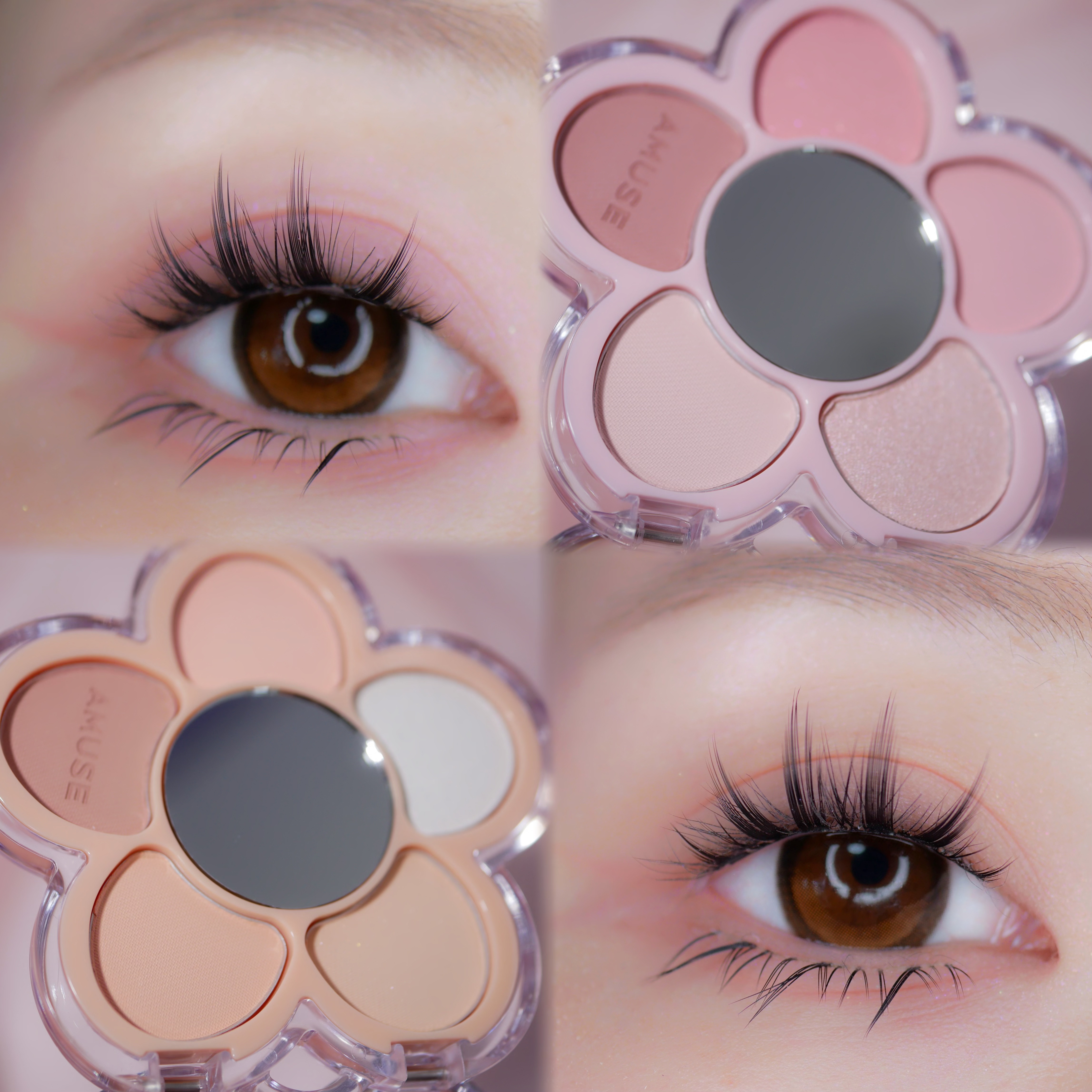 フローラアイパレット/AMUSE/アイシャドウを使ったクチコミ（1枚目）