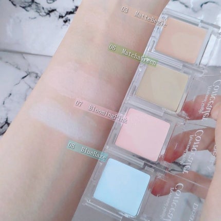 パーソナルシングルコンシーラー/Dear.A/パレットコンシーラーを使ったクチコミ(4枚目)