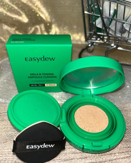 イージーデュー メラB トーニングアンプルクッション/Easydew/クッションファンデーションを使ったクチコミ(5枚目)