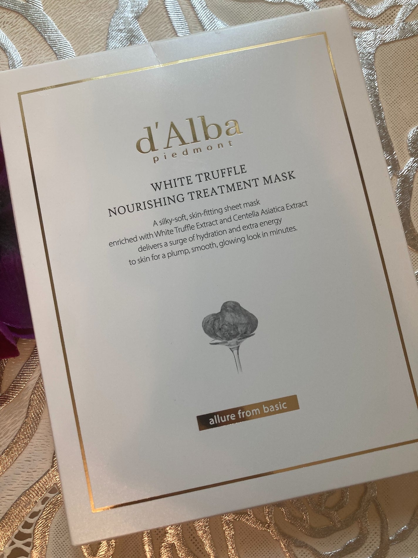 ホワイトトリュフナリシングトリートメントマスク/ダルバ/シートマスク・パックを使ったクチコミ(6枚目)