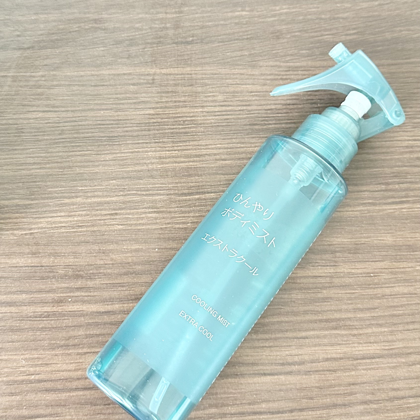 ひんやりボディミスト エクストラクール/無印良品/デオドラント・制汗剤を使ったクチコミ（2枚目）