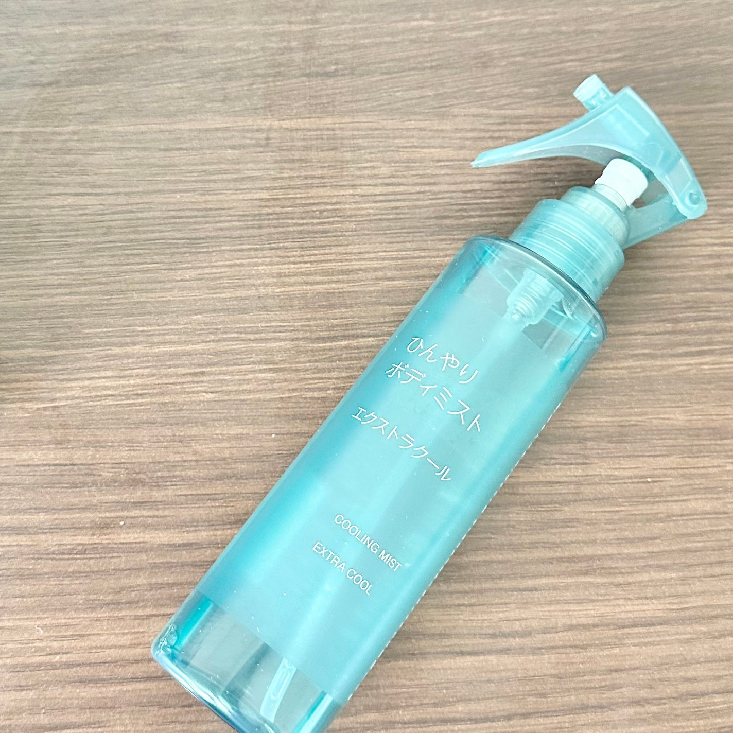 ひんやりボディミスト エクストラクール/無印良品/デオドラント・制汗剤を使ったクチコミ(2枚目)