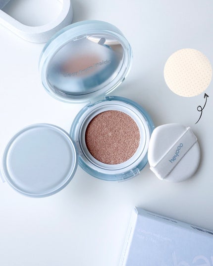 ヘルシーグロウクッション 21号 butter cream/heyooo/クッションファンデーションの画像