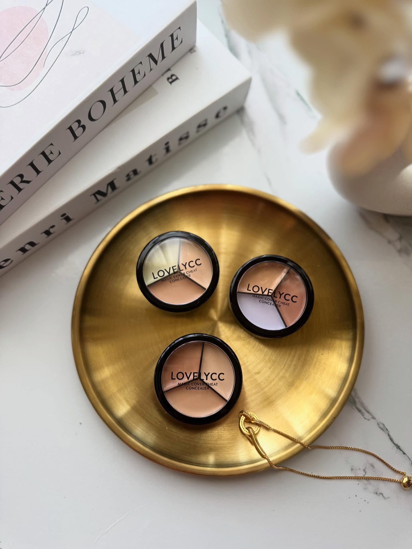 lovelycc マジックカバーチートコンシーラー/LOVELYCC/パレットコンシーラーを使ったクチコミ（1枚目）