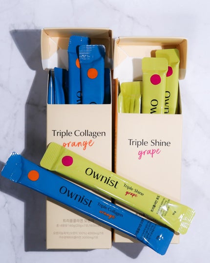 トリプルコラーゲン オレンジ/Ownist/美容サプリメントを使ったクチコミ(2枚目)