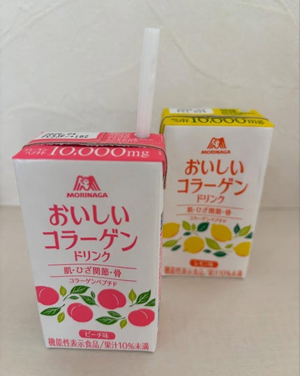 おいしいコラーゲンドリンク/森永製菓/美容ドリンクを使ったクチコミ(1枚目)