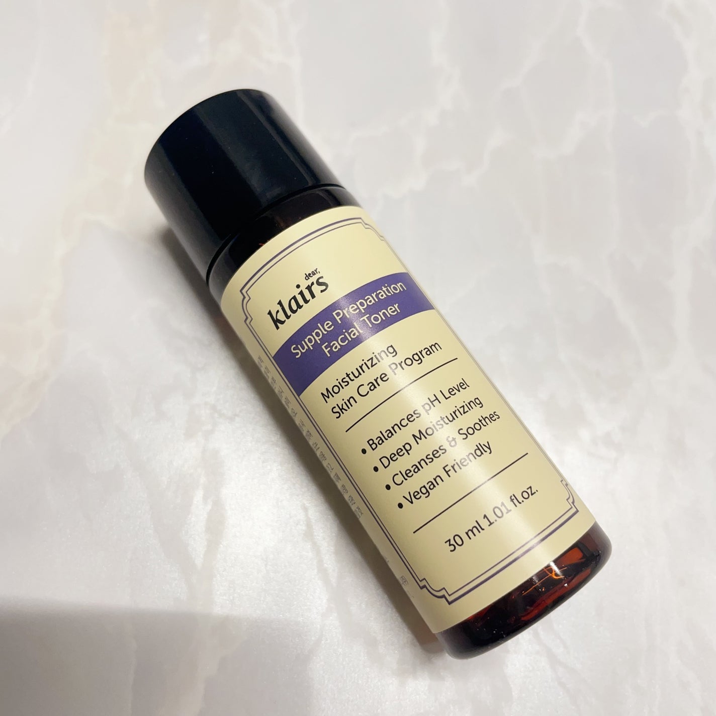 サプルプレパレーションフェイシャルトナー(180ml)/Klairs/化粧水を使ったクチコミ(2枚目)