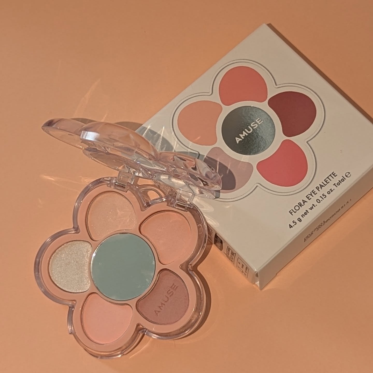 フローラアイパレット/AMUSE/アイシャドウを使ったクチコミ（2枚目）