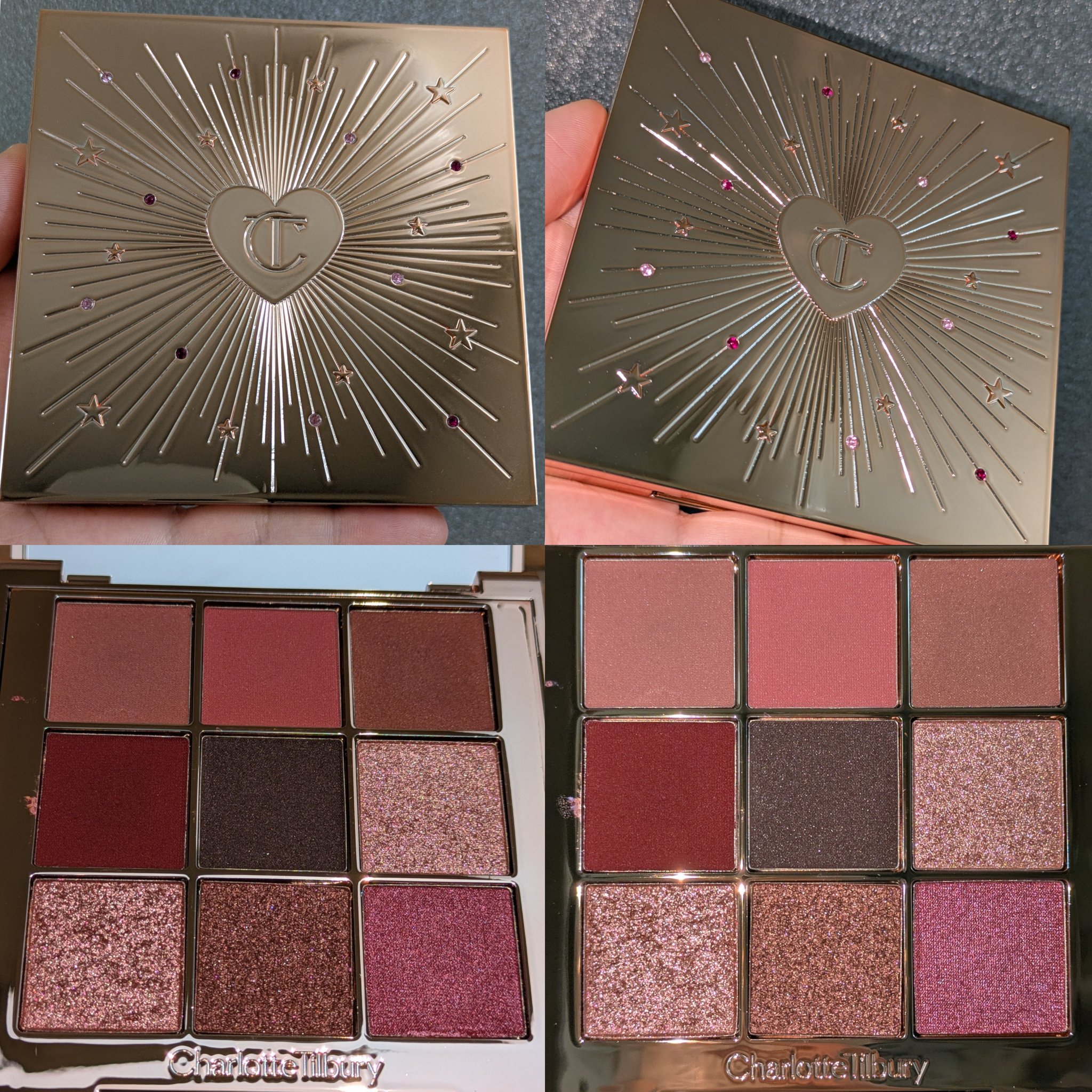 PILLOW TALK BEAUTY VERSE LOVE PALETTE/Charlotte Tilbury/アイシャドウパレットを使ったクチコミ（2枚目）