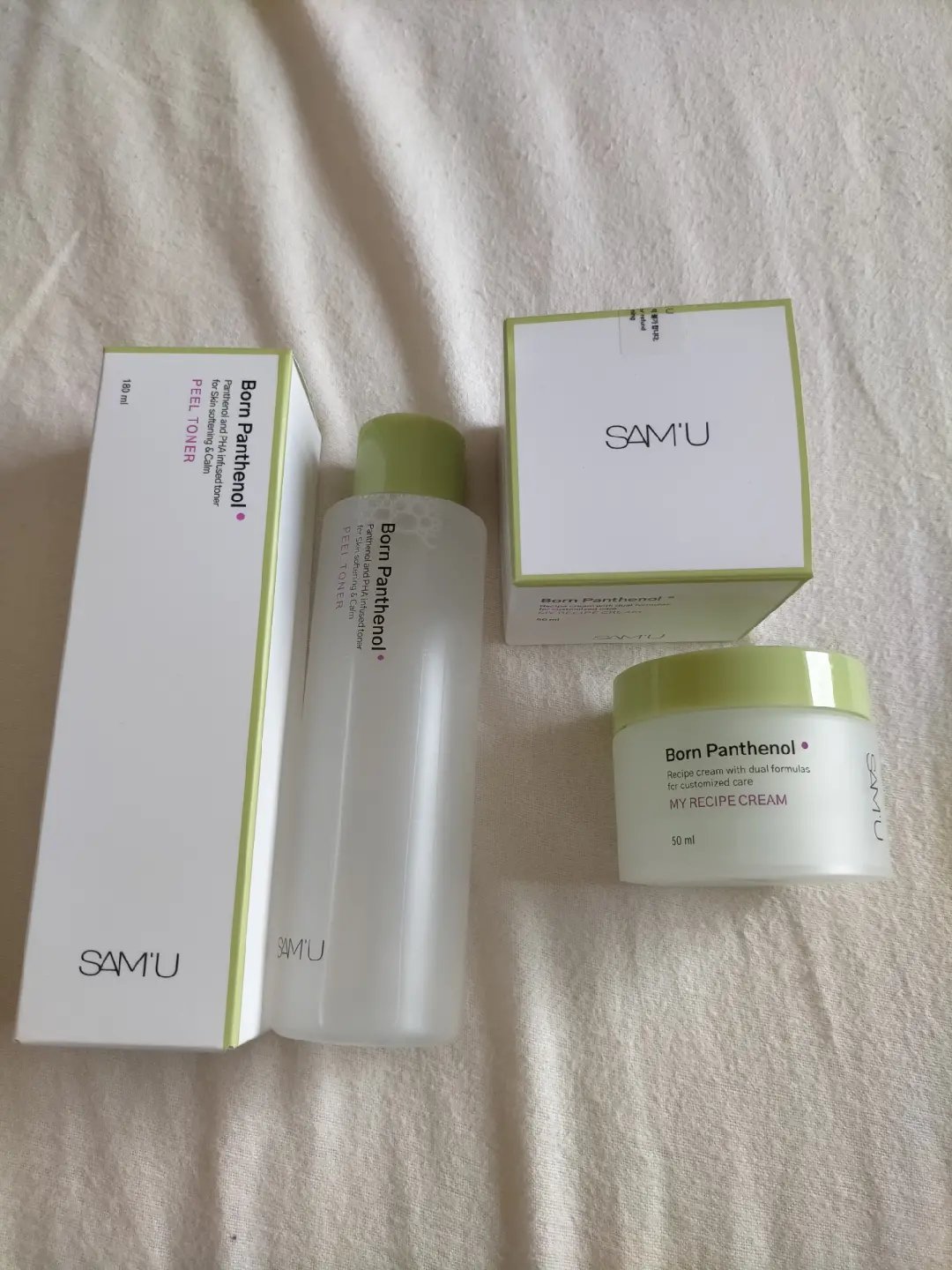 ボーンパンテノールピールトナー/SAM'U/化粧水を使ったクチコミ（1枚目）