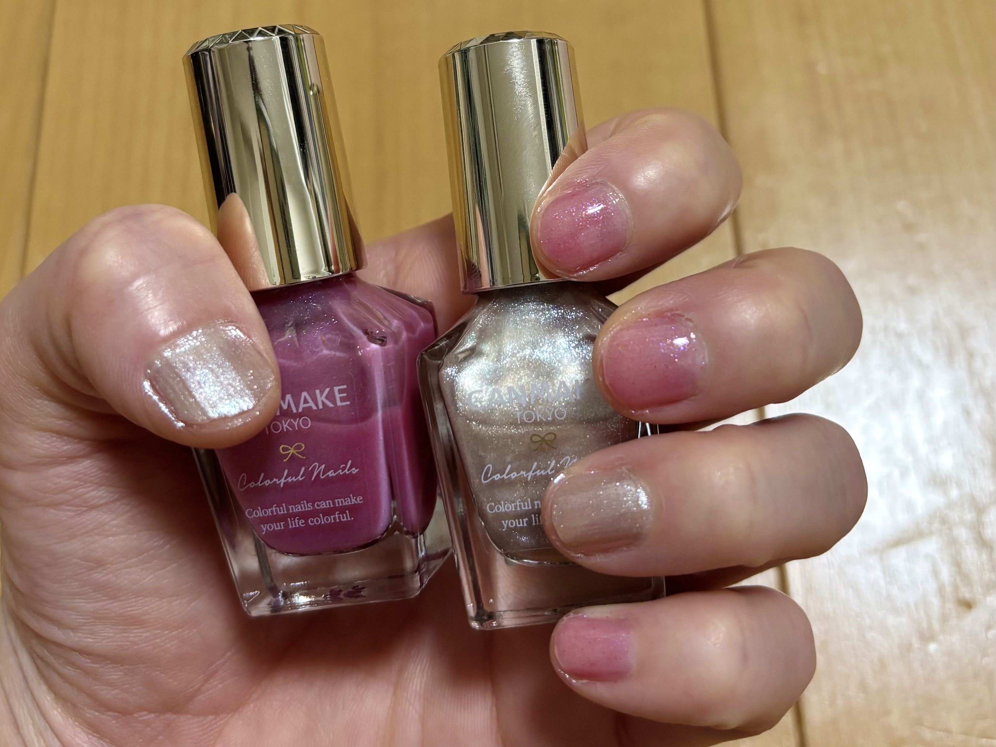 カラフルネイルズ/キャンメイク/マニキュアを使ったクチコミ（3枚目）