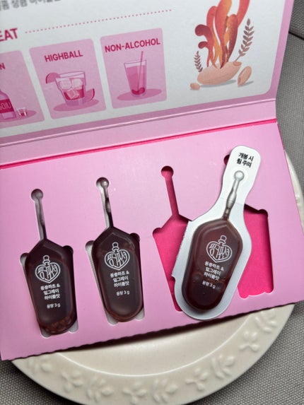 飲める美容ピンクDIYドリンク ピンクポーション ゼロカロリー・冬虫夏草/PINK POTION /美容ドリンクを使ったクチコミ(2枚目)