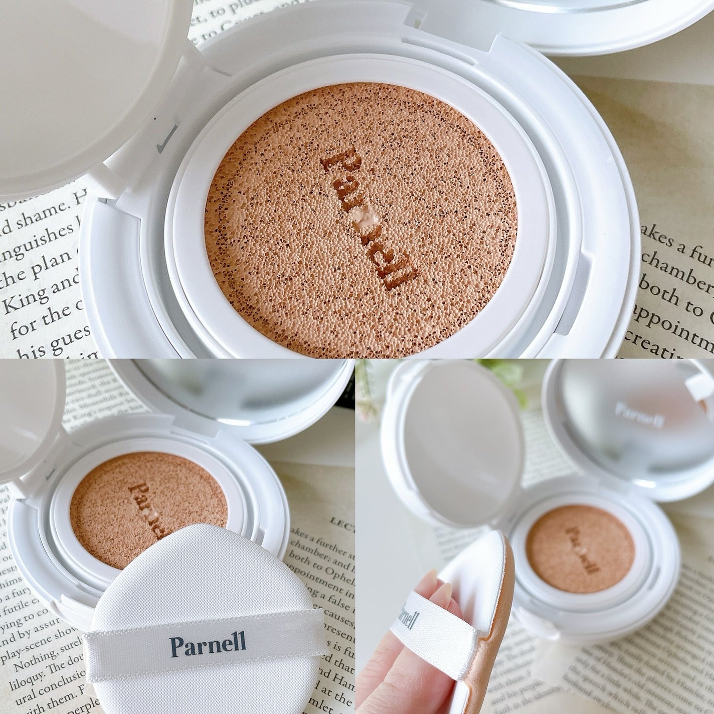 シカマヌ セラム クッションファンデ/parnell/クッションファンデーションを使ったクチコミ(2枚目)