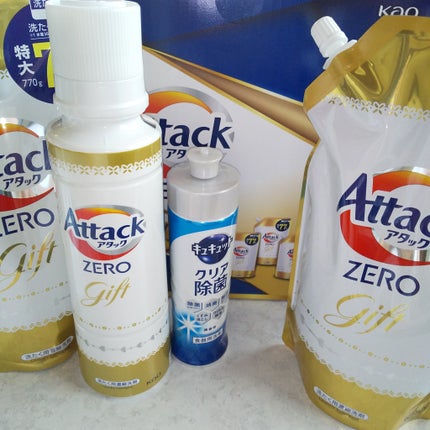 アタック ZERO/アタック/洗濯洗剤を使ったクチコミ(2枚目)
