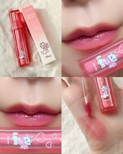 チークトーン リップ&チーク デュオバーム/TONYMOLY/口紅を使ったクチコミ(4枚目)