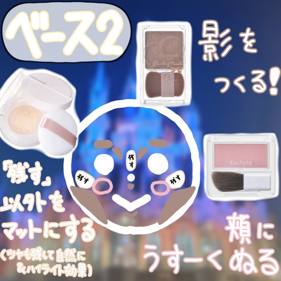 シェーディングパウダー/キャンメイク/シェーディングを使ったクチコミ(3枚目)