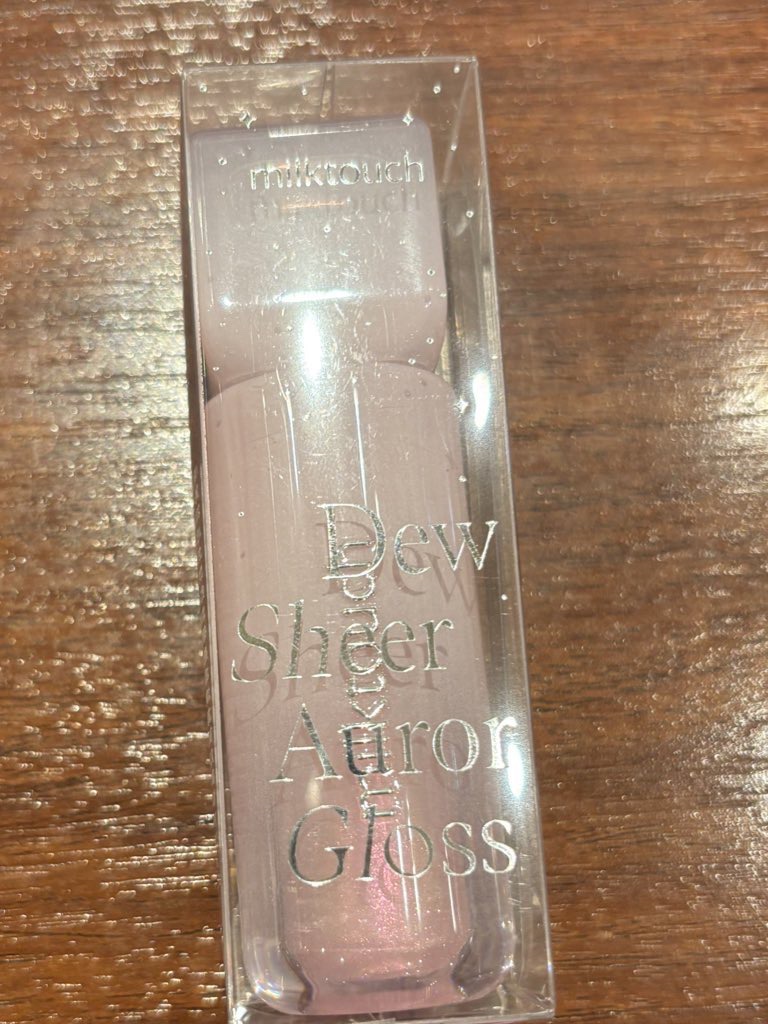 デューステインシアーオーロラグロス/Milk Touch/リップグロスを使ったクチコミ（1枚目）