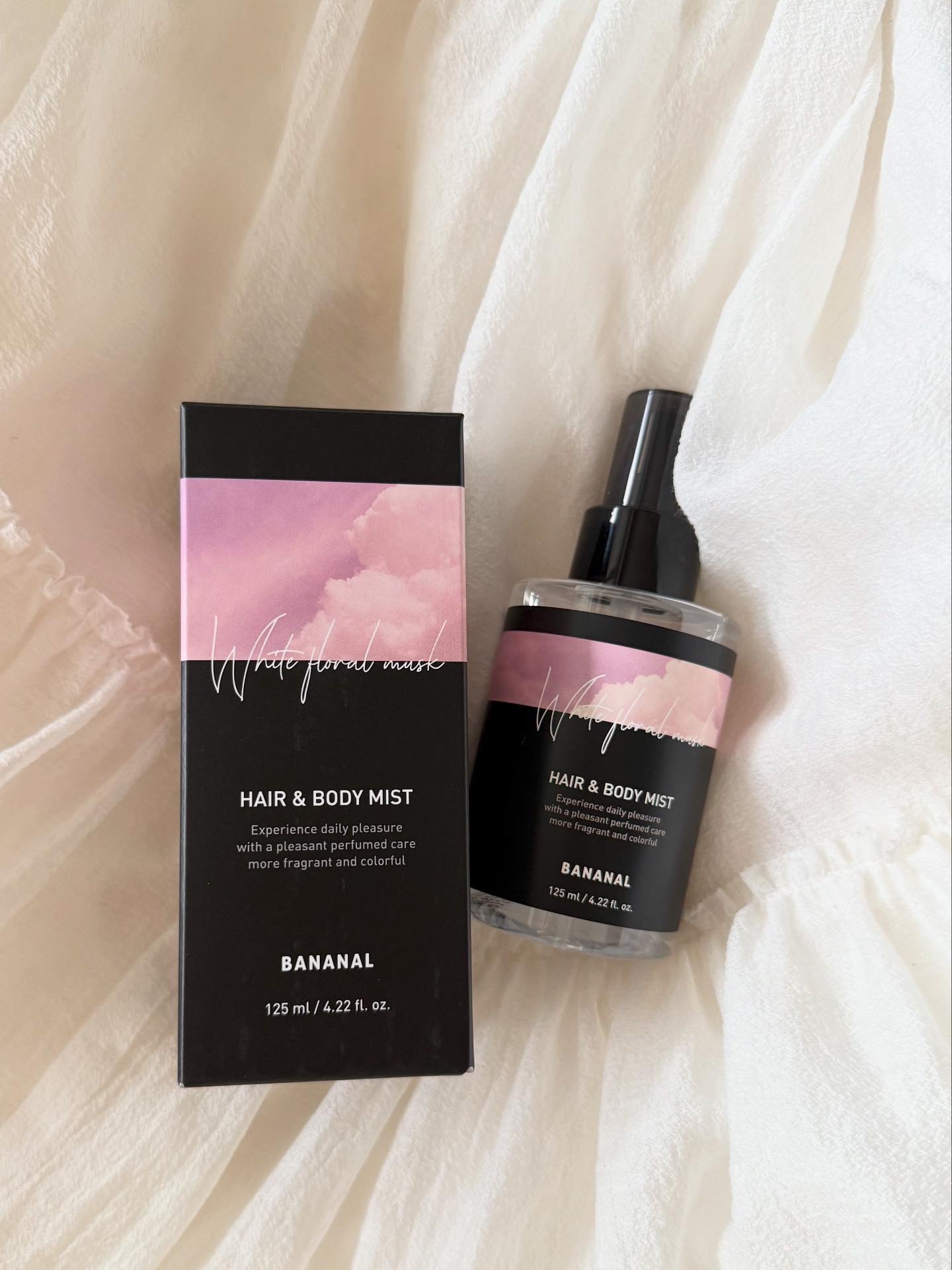 パフュームド ヘア＆ボディミスト White Floral Musk/BANANAL/ヘアミストを使ったクチコミ（2枚目）